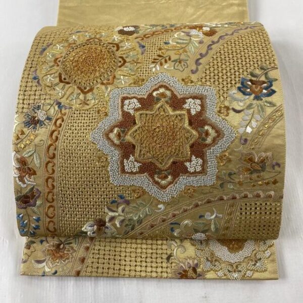 袋帯 美品 逸品 六通 正絹