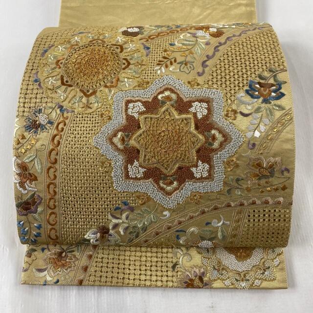 袋帯 美品 逸品 六通 正絹