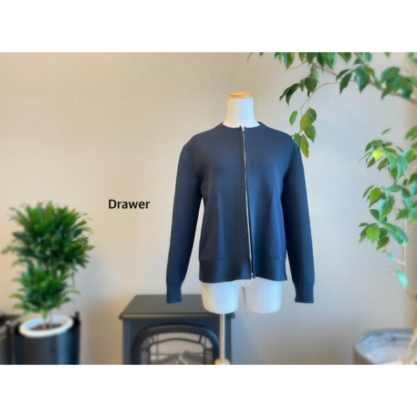 Drawer 14Gダブルフェイスニットブルゾン　36 美品
