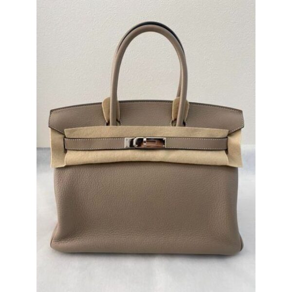 HERMES エルメス　バーキン30 トゥルティエールグレー　シルバー金具