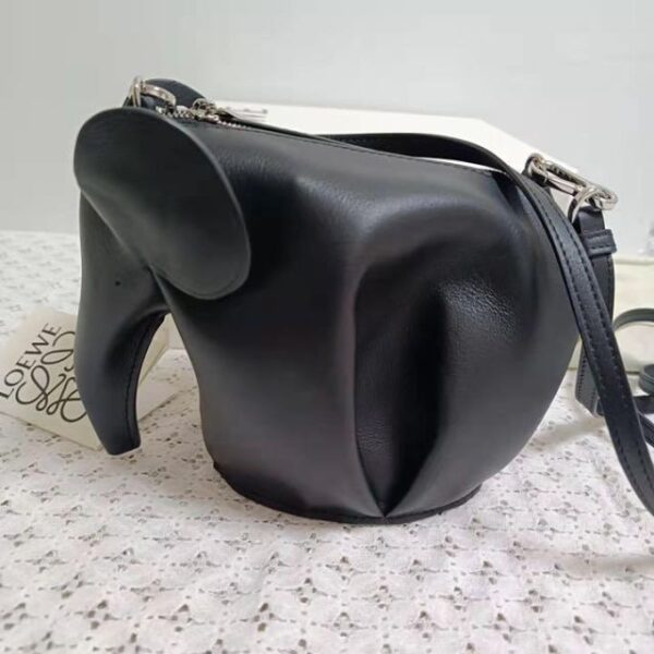LOEWE ロエベ エレファント ブラック ミニショルダーバッグ