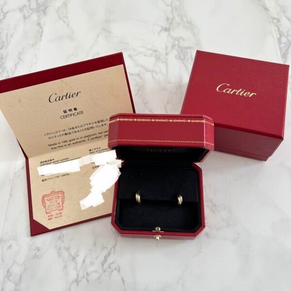 カルティエ　Cartier　トリニティ　ピアス　トリニティイヤリング