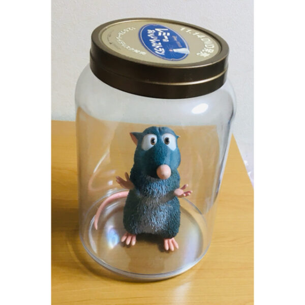 ディズニー　レミーのおいしいレストラン　瓶入りフィギュア