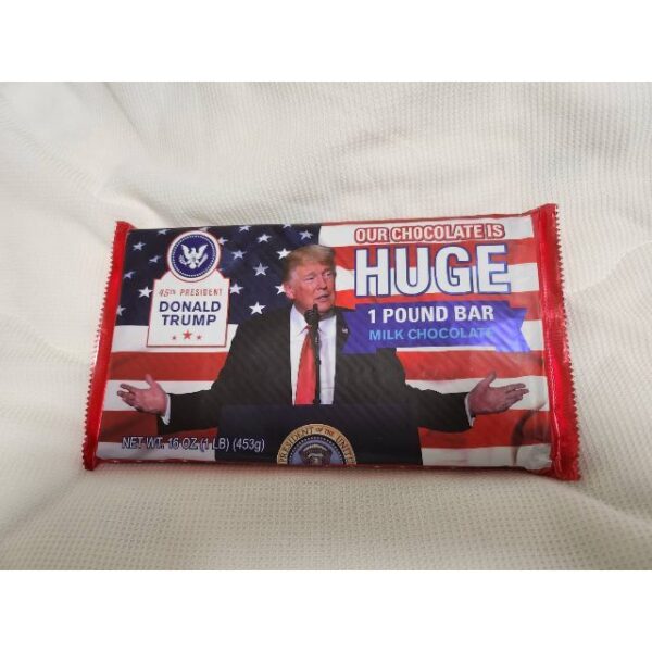 第45代 ドナルドトランプ 大統領 1ポンドバー ミルクチョコレート Eat I