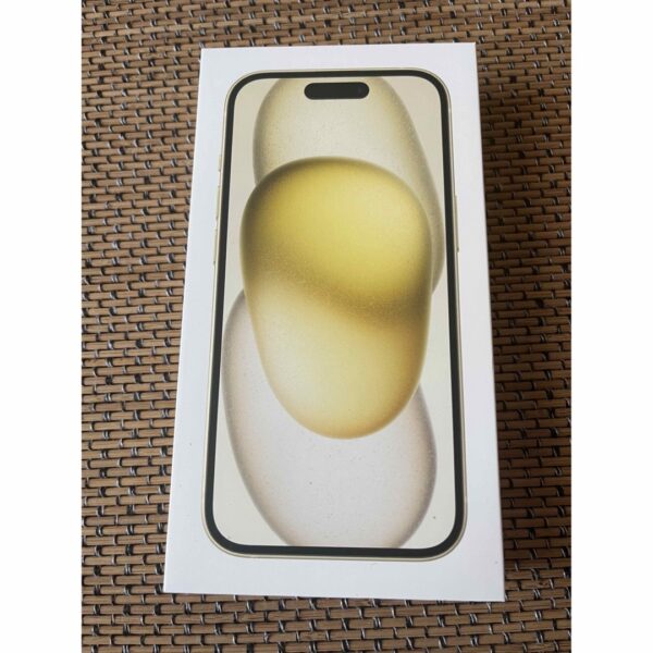 iPhone 15 イエロー 128 GB SIMフリー 新品 未開封