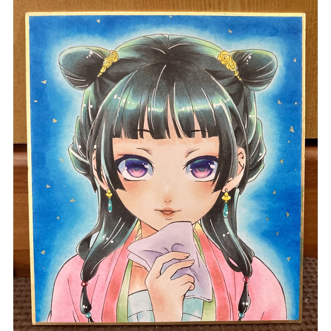 薬屋のひとりごと 猫猫 手描きイラスト ファンアート