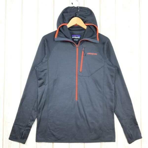 MENs M パタゴニア R1 フーディ R1 HOODY レギュレーター ポーラテック パワードライ フリース ジャケット プルオーバー PATAGONIA 40074 FGE Forge Grey グレー系