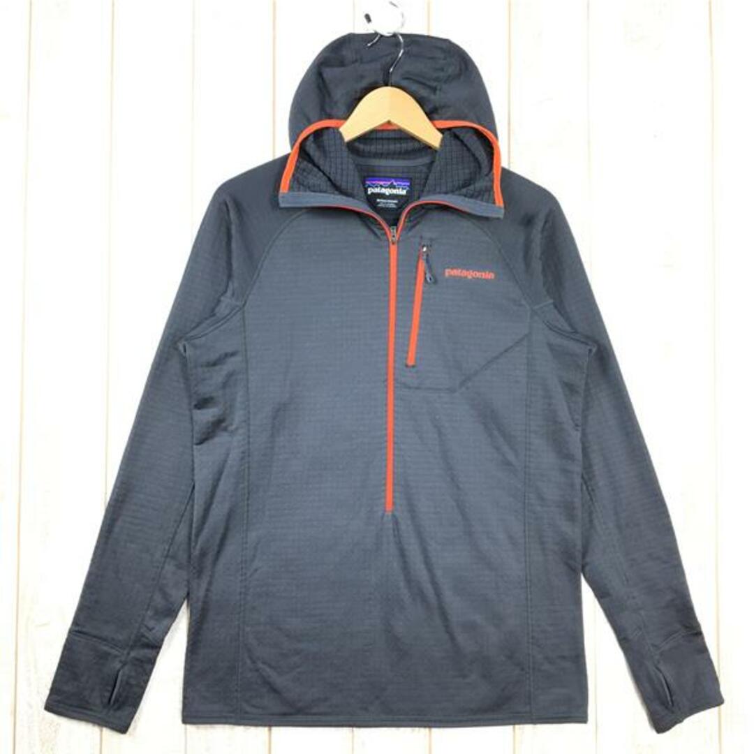 MENs M パタゴニア R1 フーディ R1 HOODY レギュレーター ポーラテック パワードライ フリース ジャケット プルオーバー PATAGONIA 40074 FGE Forge Grey グレー系