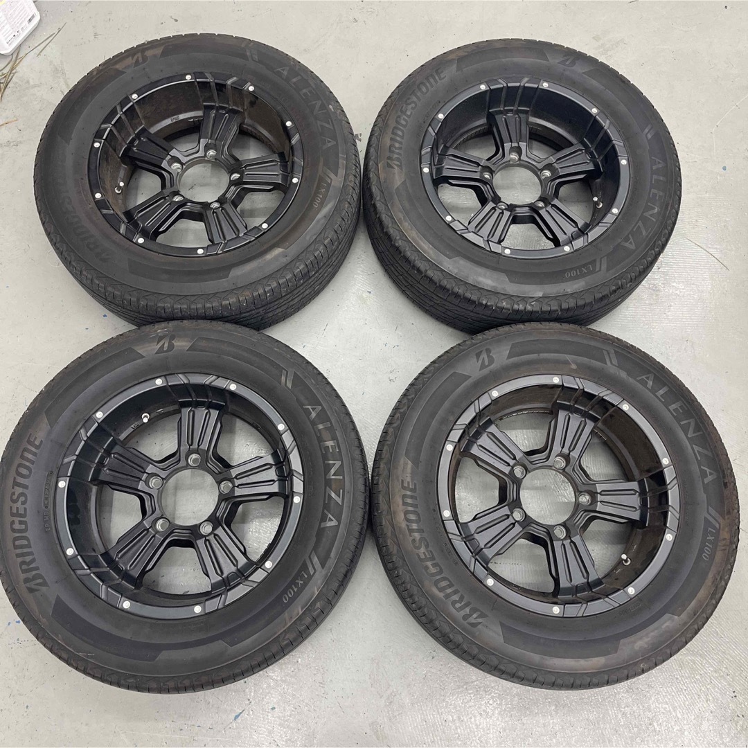 スズキジムニーシエラ夏タイヤ社外アルミ付215/65R16 JB74W