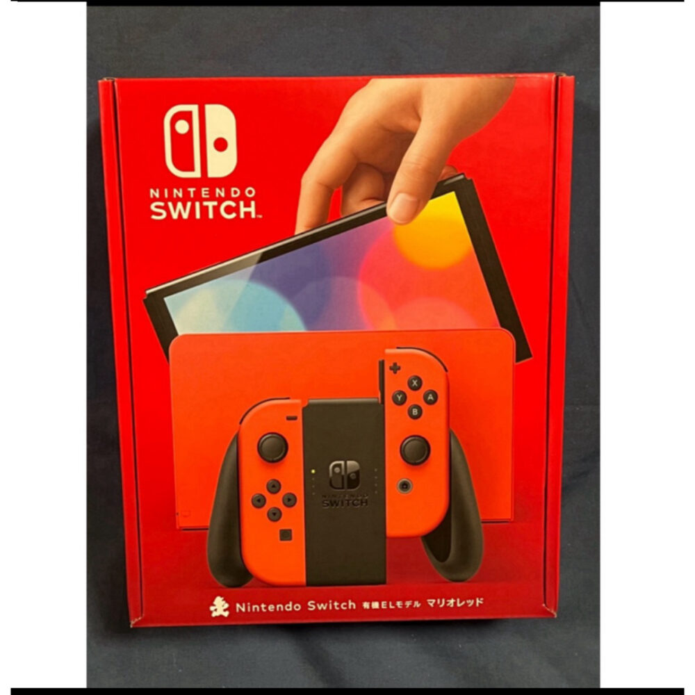 任天堂スイッチ有機ELモデル マリオレッド 新品未開封