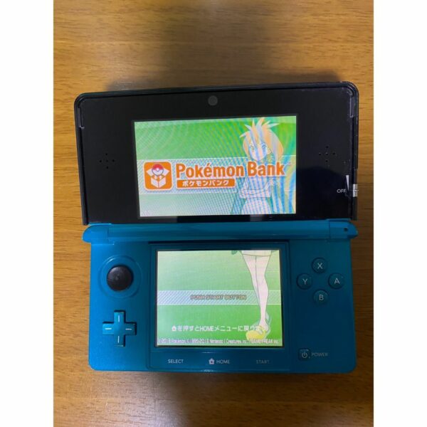 ニンテンドー 3DS 本体 ブルー ポケモンバンク ポケムーバー