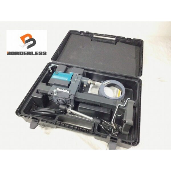 ☆美品☆makita マキタ ダイヤコアドリル DM122 本体＋ベース＋ケース付 100V 165mm M27ネジ ダイヤモンドコアドリル コアードリル 96450
