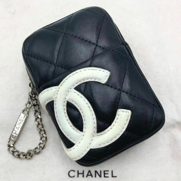 ［美品］CHANEL シガレットケース カンボンライン タバコケース マトラッセ