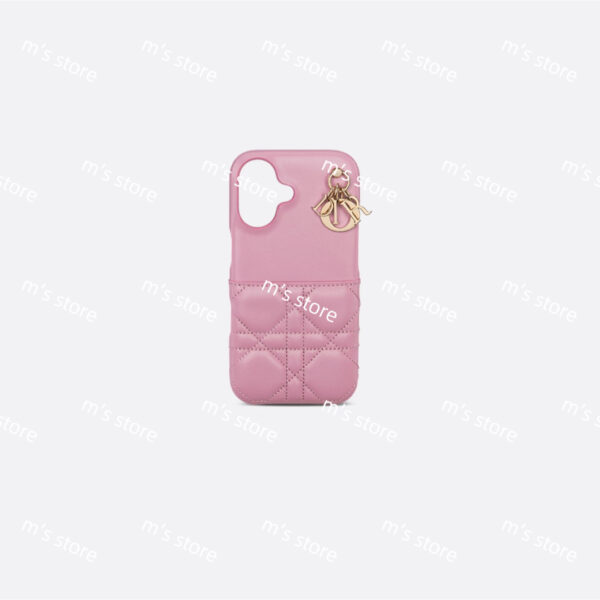 新品 定価以下 ディオール Lady Dior iPhone 16ケース ピンク