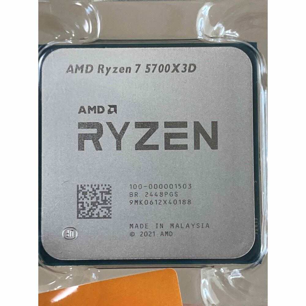 AMD Ryzen 7 5700X3D バルクパッケージ品