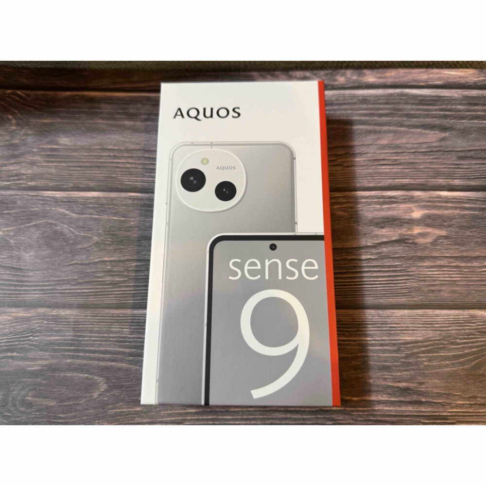 AQUOS sense9 本体 simフリー SH-M29 128GB ホワイト