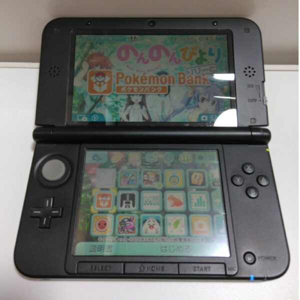 Nintendo 3DS LLブラック本体 ポケモンバンク ポケムーバー