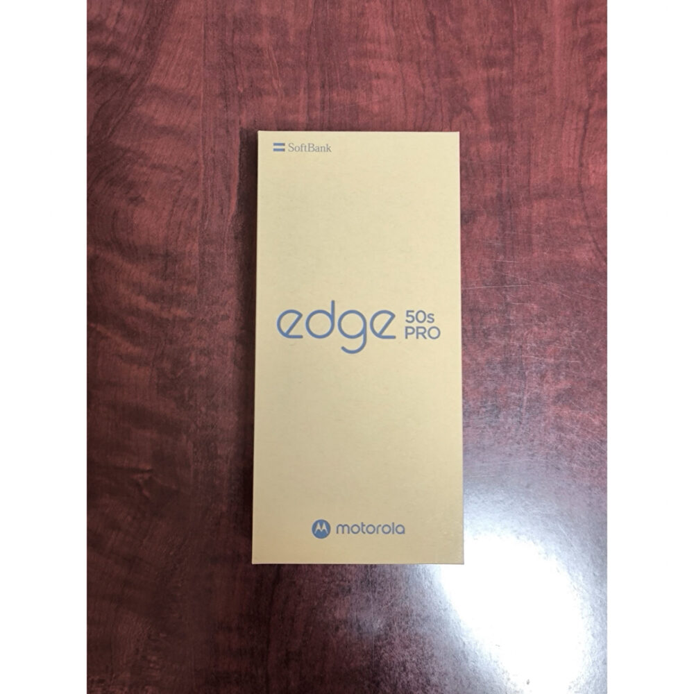motorola edge 50s pro バニラクリーム A402MO