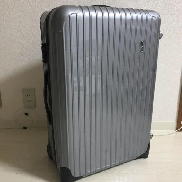 良品 廃盤 リモワ RIMOWA スーツケース 63L シルバー 二輪 2輪