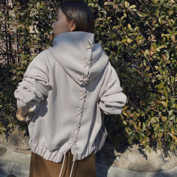 アメリヴィンテージ BACK LACE UP PARKA