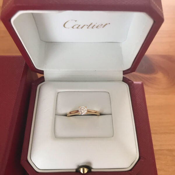 カルティエ婚約指輪